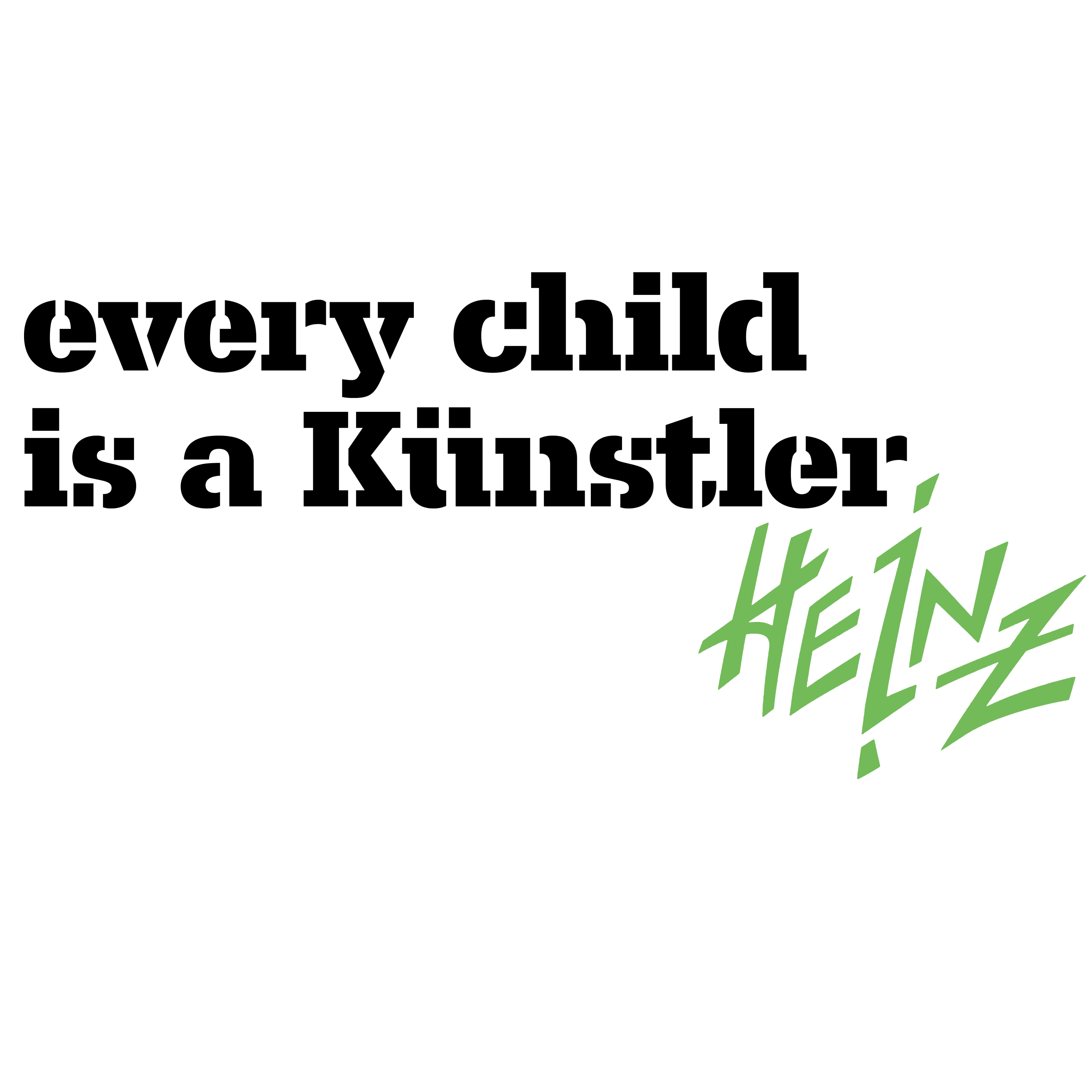 every child is a Künstler